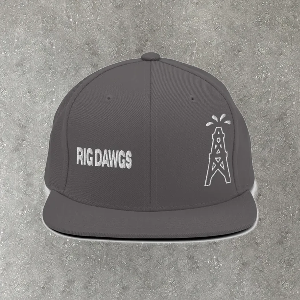 Rig Dawgs Snapback in grey