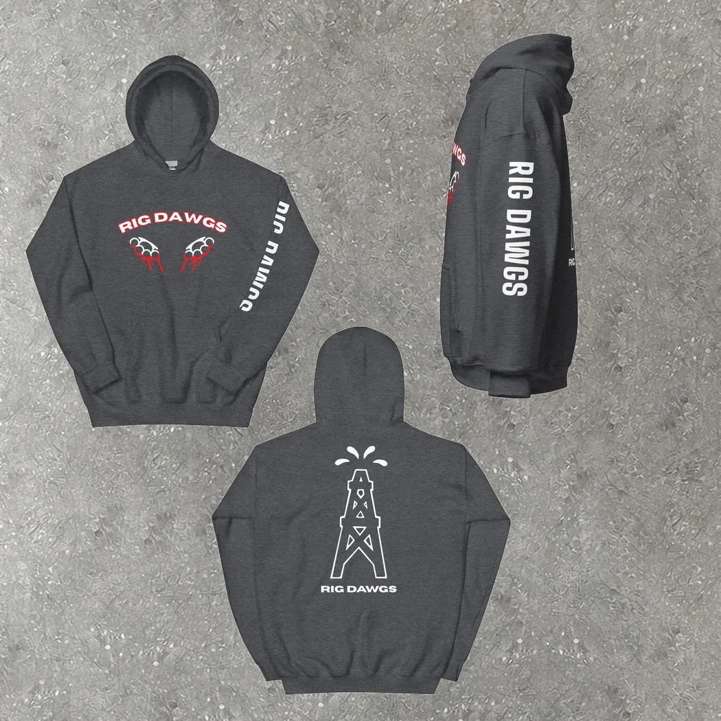 Knuckle Duster Hoodie in grey