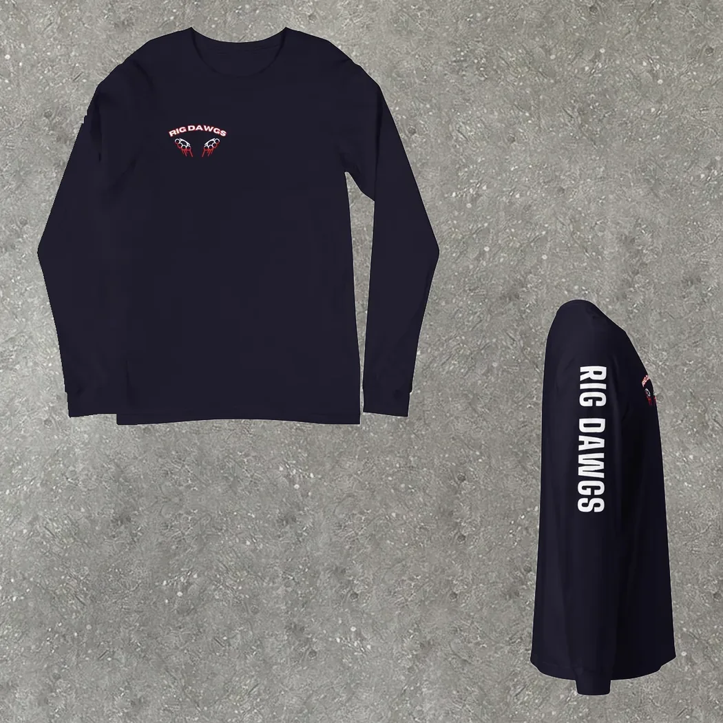 Knuckle Duster Long Sleeve in navy