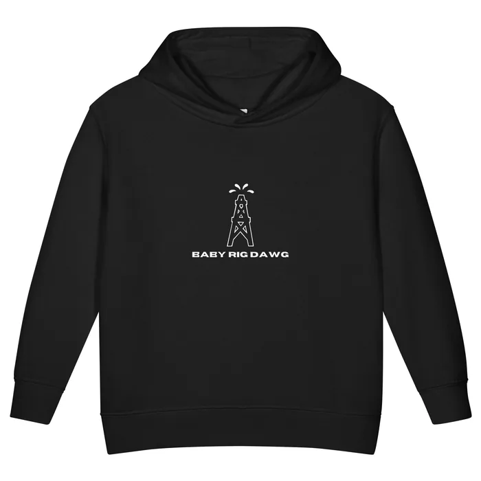 Baby Rig Dawg Toddler Hoodie in black